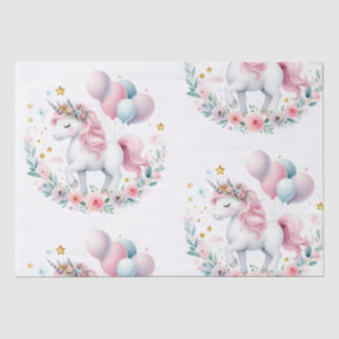 Pastel Unicorn Tissue Paper