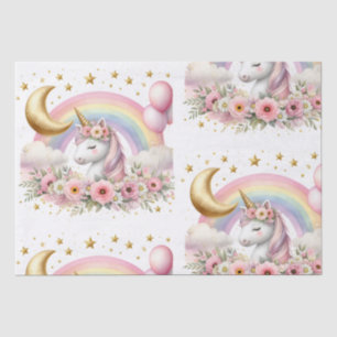 Pastel Unicorn  Tissue Paper