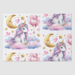 Pastel Unicorn  Tissue Paper