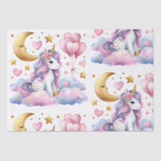 Pastel Unicorn  Tissue Paper
