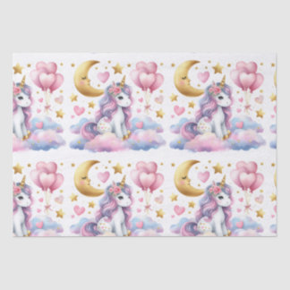 Pastel Unicorn  Tissue Paper