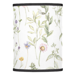 Pastel Vintage Flowers Lamp Shade