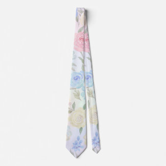 Pastel vintage neck tie