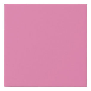 Pastel Violet,Pink Daisy,Pink Rose, Faux Canvas Print