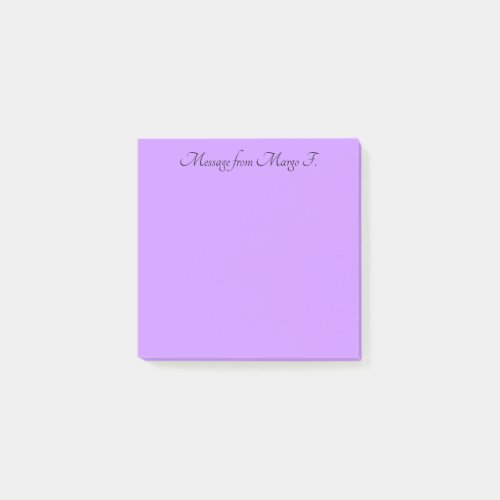 Pastel Violet Post_it Notes