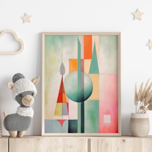 Pastel Watercolor Abstract Wall Art  (Creator Uploaded)