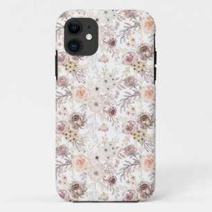 Pastel Watercolor Colorful Roses iPhone 11 Case