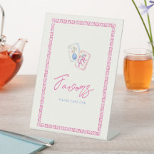 Pastel Watercolor Mahjong Party Favor