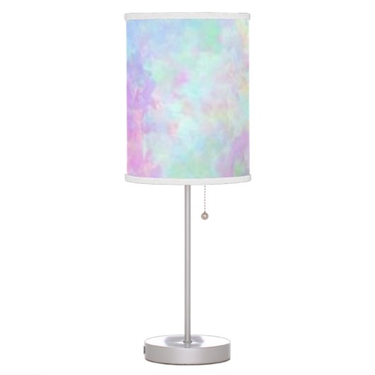 Pastel Watercolor pattern Lamp Shade (Left)