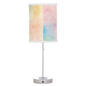 Pastel Watercolor pattern Lamp Shade (Back)