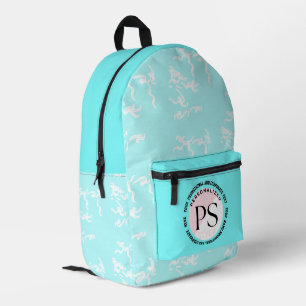 Pastel Watercolor Promotional & Corporative travel Printed Backpack