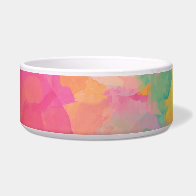 Pastel Watercolors Bowl (Front)