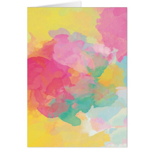 Pastel Watercolors Cards (Front)