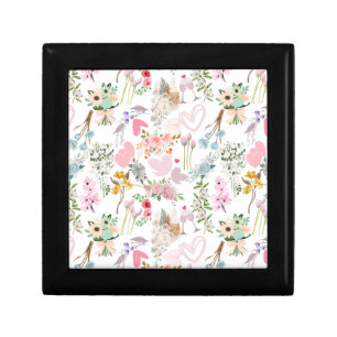 Pastel Wedding ornaments pattern 02 Gift Box