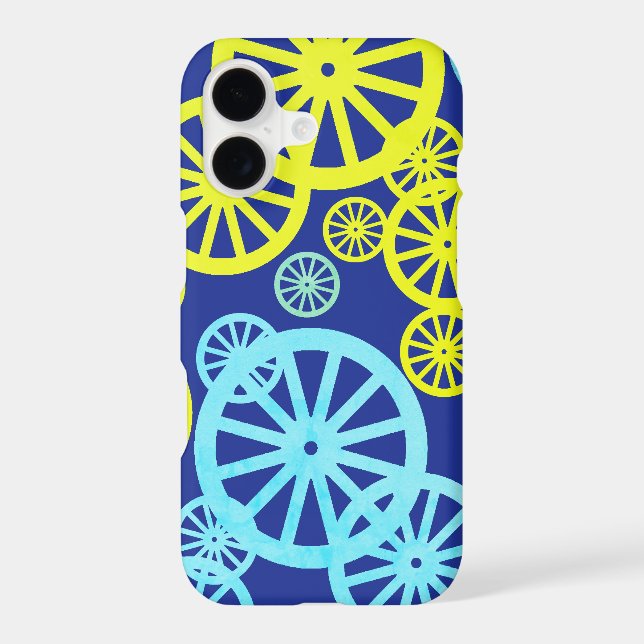 Pastel Wheel Circle Pattern iPhone 11 Case Cover (Back)