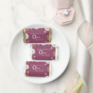 Pastel white and pink orange daisy flowers hershey's miniatures