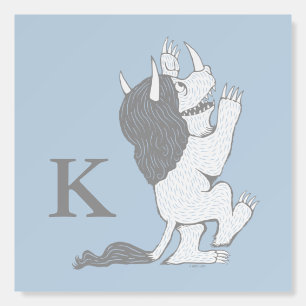 Pastel Wild Thing   Add Your Initial Foam Board