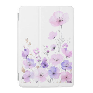 Pastel Wildflower Garden Soft Floral Bloom iPad Mini Cover