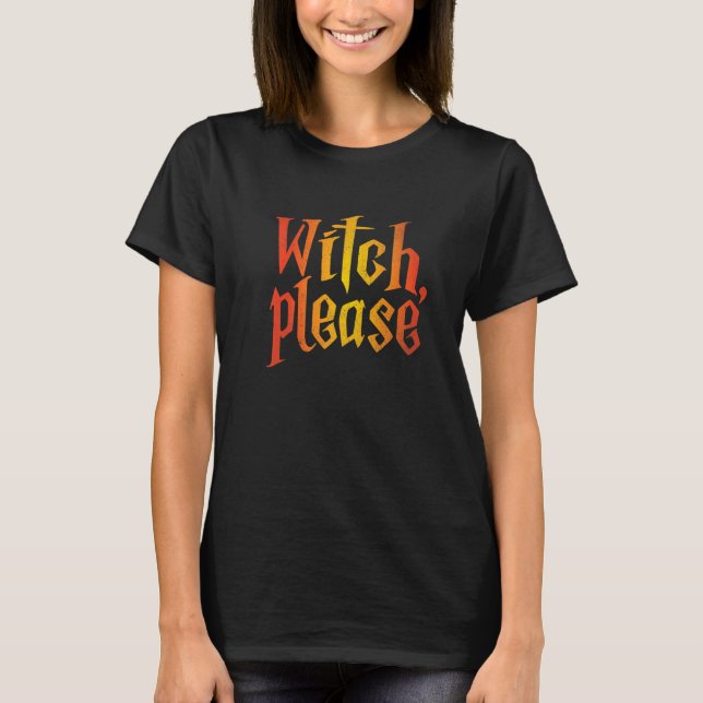 Pastel Witch Please Witch Costume T-Shirt (Front)