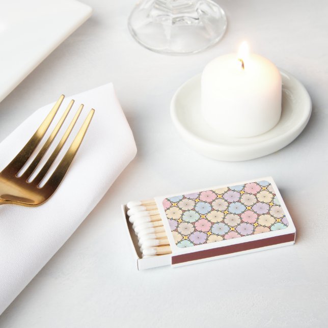 Pastel Wood Slices Matchboxes (Insitu)