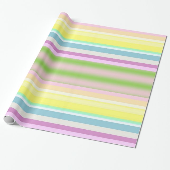 Pastel Wrapping Paper (Unrolled)