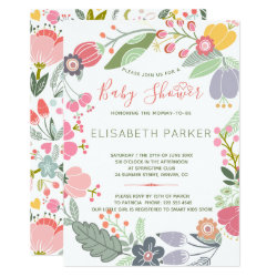 Spring Baby Shower Invitations Seasonal Showers