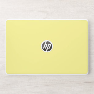 Pastel Yellow Laptop Skin Minimal Minimalist