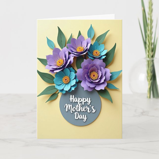 Pastel Yellow Pattern Card (Front)