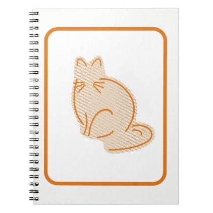 Pastel Zoo Kitten Spiral Notebook