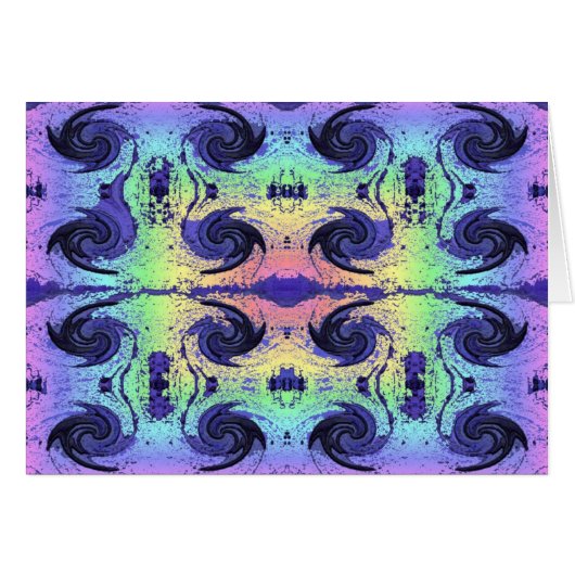 Pastels and Swirls Cards (Front Horizontal)