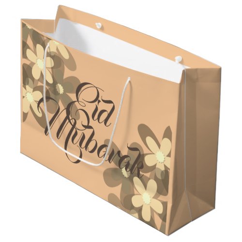 Pastels floral Eid Mubarak gift bag