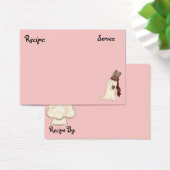 Pastery, Bakery Recipe Card (Desk)