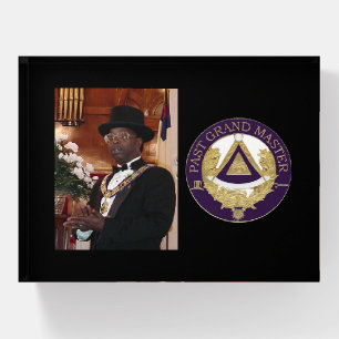 PastGrand Master Photo Paperweight
