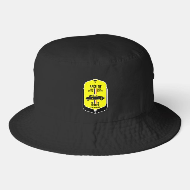 Pastis de Marseille France Bucket Hat (Front)