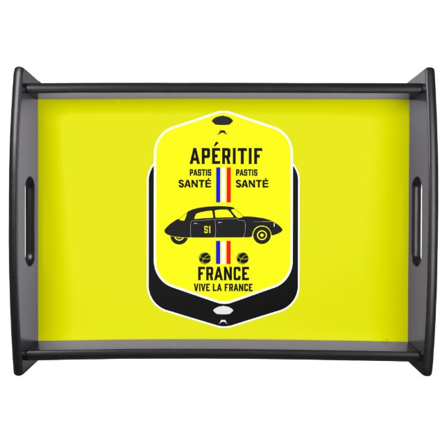 Pastis de Marseille France Serving Tray (Front)
