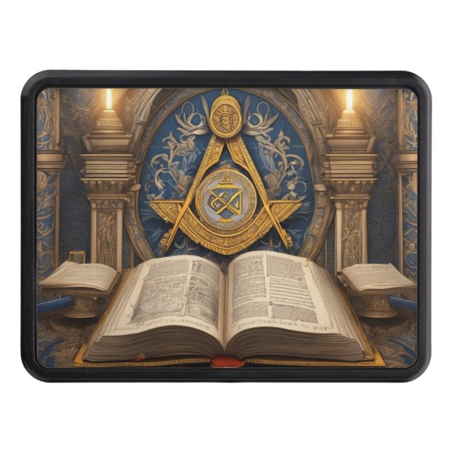 Pastmaster Freemason  Hitch Cover (Front)