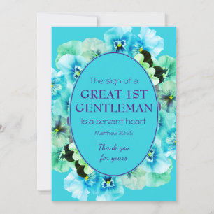 PASTOR APPRECIATION 1ST GENTLEMAN Thank You