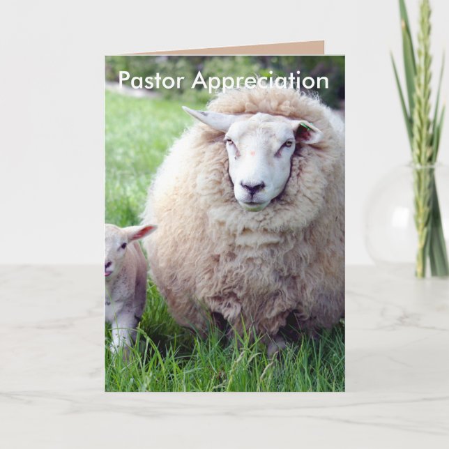 Pastor Appreciation Card (Front)
