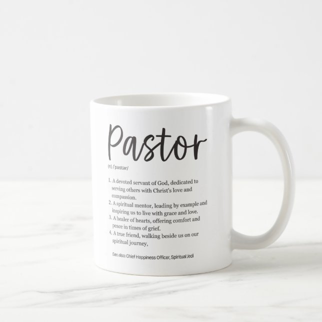 Pastor Appreciation  Coffee Mug (Right)