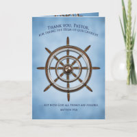PASTOR APPRECIATION DAY, Ship's Wheel, Christian