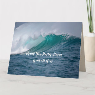 Pastor Appreciation From Congregation Card