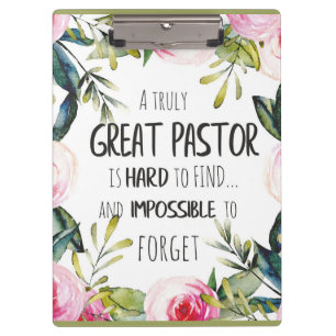 Pastor appreciation Gift Clipboard