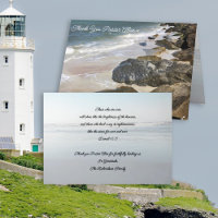 Pastor Appreciation Jetty Rocks Scripture Card
