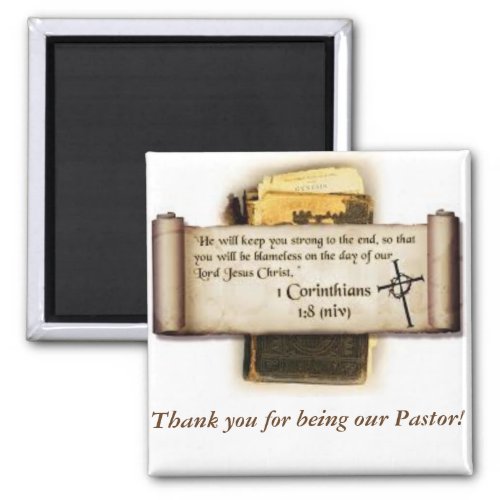Pastor Appreciation Magnet