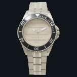 Pastor Appreciation Retirement Christian Gift Watch<br><div class="desc">Honor a lifetime of faith and service with this elegant Pastor Appreciation Retirement Christian Gift Watch. Thoughtfully designed to celebrate a pastor's dedication, this timepiece blends timeless style with spiritual meaning. Featuring a sophisticated dial and comfortable band, it serves as a daily reminder of the impact they’ve made in ministry....</div>