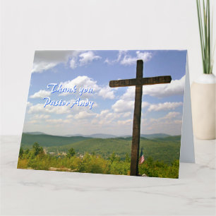 Pastor Appreciation Scripture Card