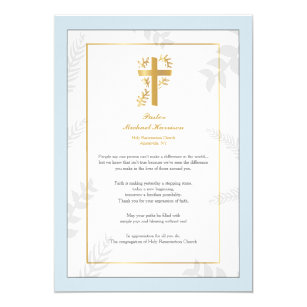 Pastor Invitations Zazzle