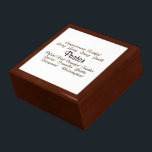 Pastor Attributes Gift Box<br><div class="desc">Unique gifts for your Pastor,  perfect for Christmas,  Pastor Appreciation,  or Birthday or any special occasion.  Can be customized and personalized using the template tools.</div>