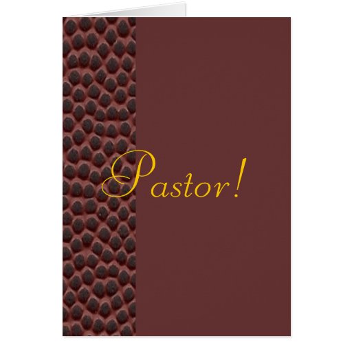 Pastor Cards