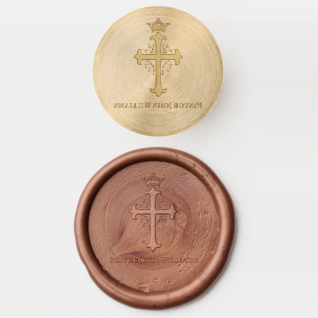 Pastor / Church Wax Seal Stamp (Stamped)